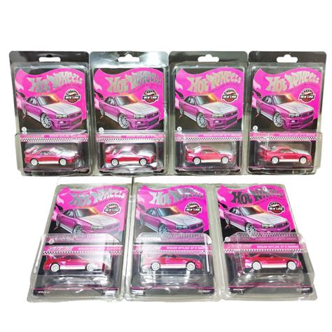 In Stock Hot Wheels Rlc Exclusive Pink Nissan Skyline Gtr R Hobbies Toys Toys Games On
