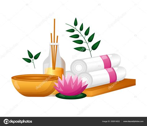 Spa Treatment Therapy Stock Vector Image By ©yupiramos 265814832