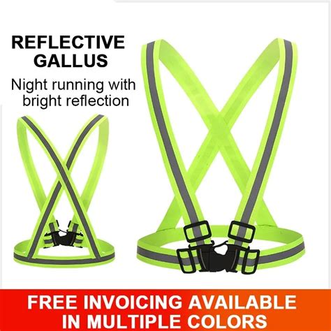 Highlight Reflective Straps Night Work Security Running Cycling Safety