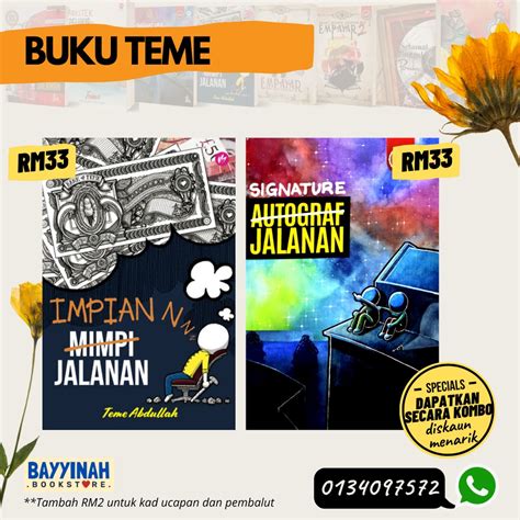 Buku Teme Jalanan Pelukis Arkitek Impian Signature Teme Abdullah