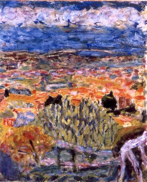 Pierre Bonnard Vue De Cannet” Famous Impressionist Paintings