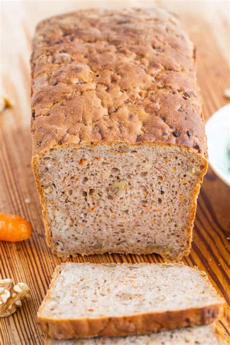 Walnuss Karotten Brot Backen Macht Gl Cklich