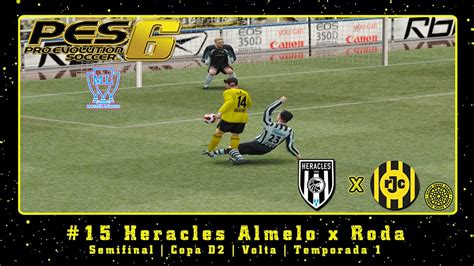 Pro Evolution Soccer 6 PS2 ML 15 Heracles Almelo X Roda Semifinal