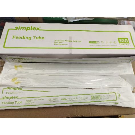 NGT Feeding Tube Fr5 Fr 8 40cm Simplex Sold Per Piece Shopee