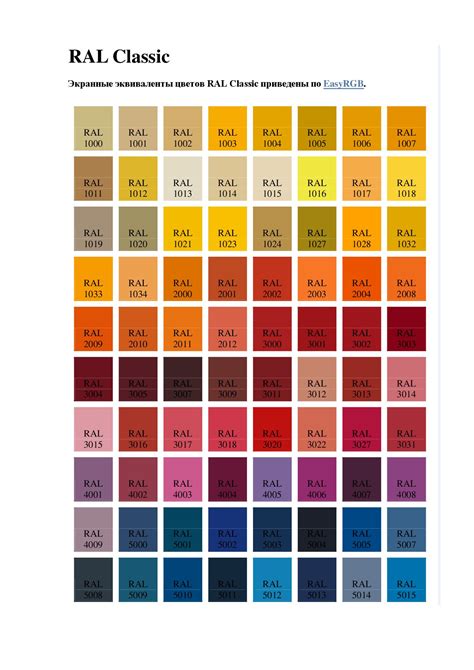 Ral Classic Colour Chart Manx Chainsaw Carvings