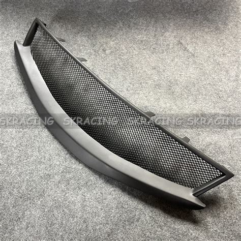 For 2008 2009 Nissan Altima Coupe Matte Black Front Bumper Mesh Grille