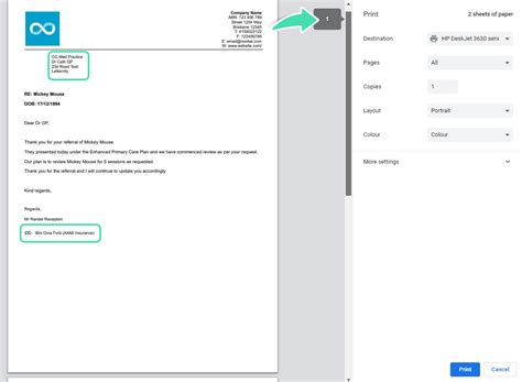 Using the Letter CC Option – Nookal