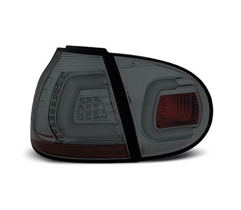 Led Achterlichten Vw Golf V Smoke Lightbar Design Onlinecarstyling