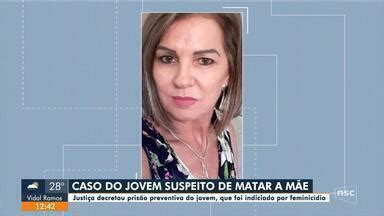 Jornal do Almoço SC Justiça decreta prisão preventiva de jovem