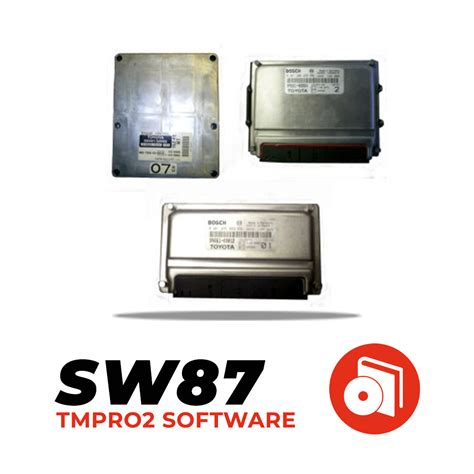 Tmpro SW 87 Toyota Lexus ECU Bosch Fujitsu Denso Software MK3