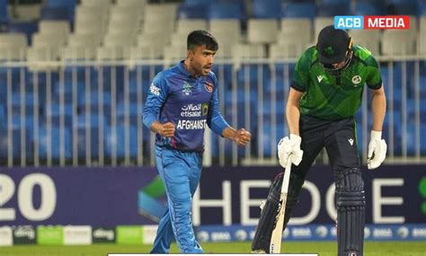 Ireland Beat Afghanistan In First T20I In Sharjah Pajhwok Afghan News