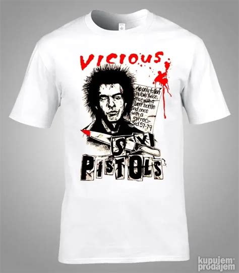 Majica Sid Vicious Sex Pistols u više boja KupujemProdajem
