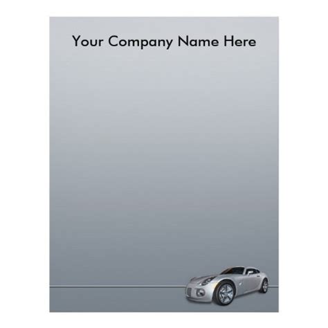 Automotive Letterhead Templates Pe