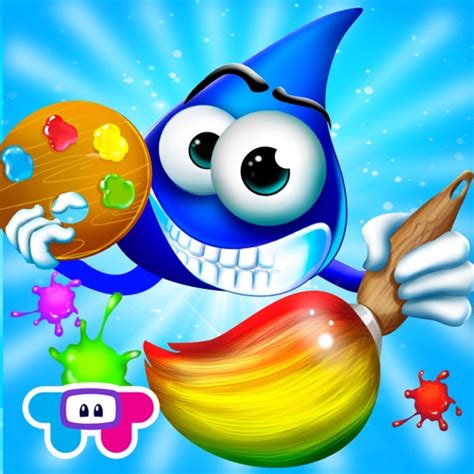 Color Drops Childrens Animated Draw And Paint Game Hd By Tabtale Ltd