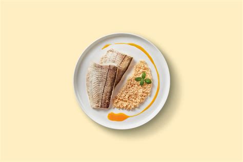 Филе пикши с киноа и апельсиновым соусом: пошаговый рецепт блюда с фото