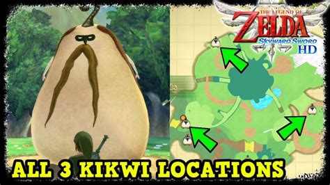 All 3 Kikwi Locations In The Legend Of Zelda Skyward Sword Hd Kikwi