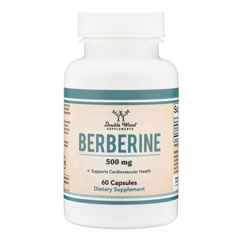 Double Wood Berberine Mg Capsules