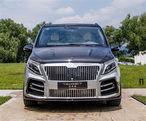 Mercedes Benz V Class Mansory Becomes The First Class Lounge Designated On The Road Mercedes