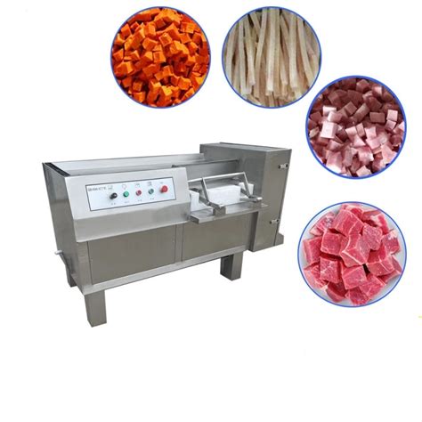 Commercial Frozen Beef Pork Cube Cutter Meat Dice Cutting Machine