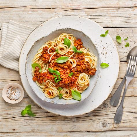 Spaghetti Mit Linsen Bolognese ALDI Rezeptwelt