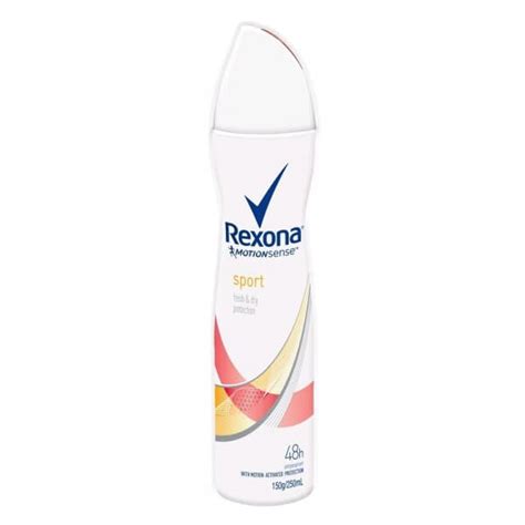 Buy Rexona Women Sport Antiperspirant Aerosol 250ml Online Chempro Chemists