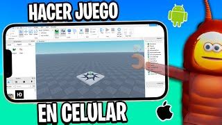 Cómo HACER un JUEGO DE ROBLOX en CELULAR 2024 Muy Fá Doovi