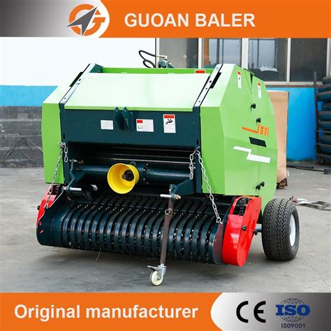 Farming Implements Guoan CE Certificated Mini Round Baler For Hay Straw