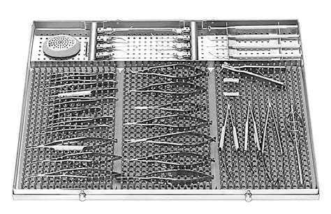 CAJA ESTERILIZACIÓN INOXIDABLE COMPLETA 360x295x20mm MedicalMix