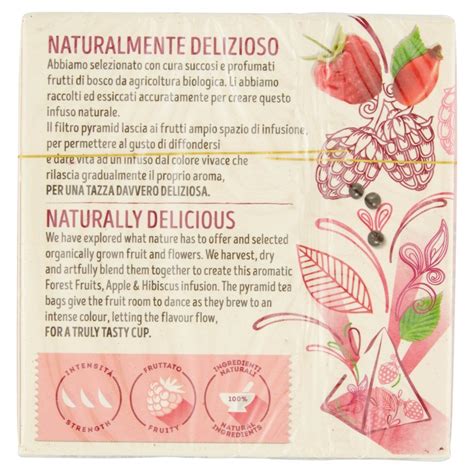 Lipton Infuso Bio Frutti Di Bosco 20 Filtri Everli