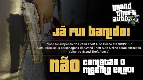 Já fui BANIDO do GTA Online Não Cometas o mesmo ERRO YouTube