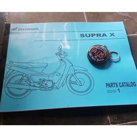 Jual Buku Part Katalog Katalogue Catalogue Catalog Copian Honda Supra X