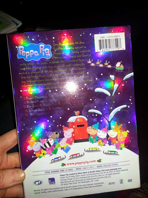 Momma4Life: PEPPA PIG: Peppa's Christmas Nov 4th Review + DVD Combo Giveaway