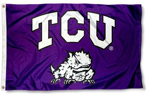 TCU Horned Frogs Logo 3×5 Flag - I AmEricas Flags