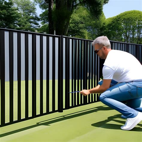 How To Install An Aluminium Fence A Step By Step Guide Fence And