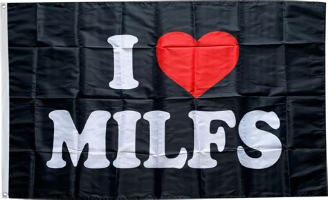 Amazon MILF Flag I Heart MILF B Dad Beer X Ft Banner Office Products