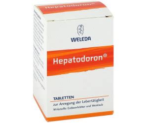 Weleda Hepatodoron Tabletten 200 Stk Ab 25 51 Preisvergleich Bei