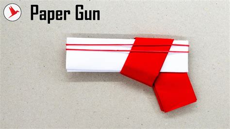 How To Make An Origami Gun Easy DIY Tutorial YouTube