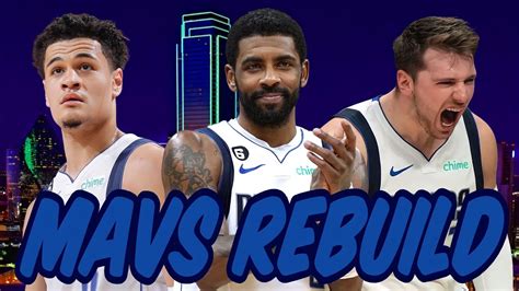 Realistic Dallas Mavericks Rebuild With Luka Doncic And Kyrie Irving In Nba 2k23 Youtube