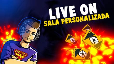 Free Fire Ao Vivo Sala Personalizada V X Dos Cria Rumo Ao