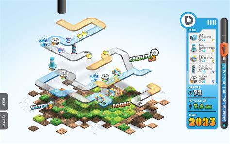 Drench Game on Behance