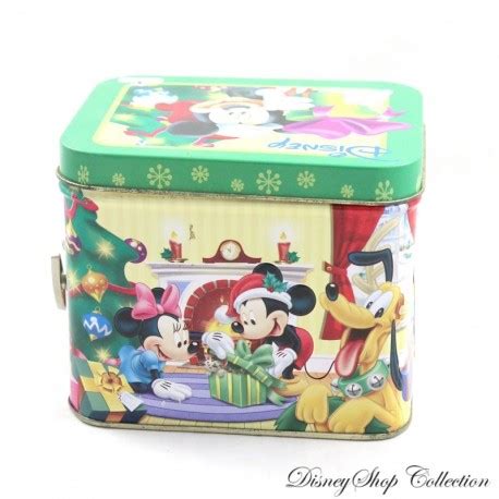 Boîte à musique Mickey et ses amis DISNEY métal musicale Noël Winde