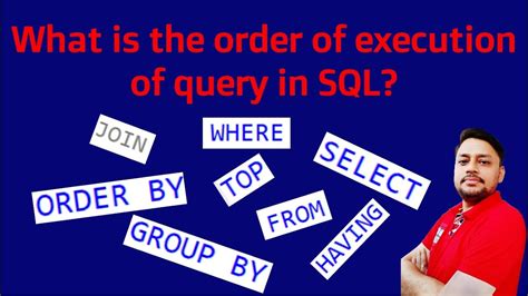 What Is The Order Of Execution Of Query In SQL SQL Query Execution