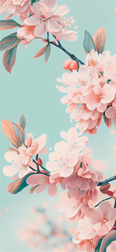 Cherry Blossom Spring Aesthetic Wallpapers for iPhone