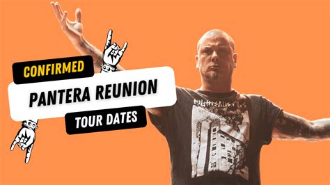 Pantera Reunion Tour Dates 2022 | Where is Pantera Playing?