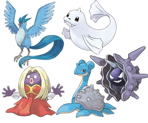 All Ice Type Pokemon