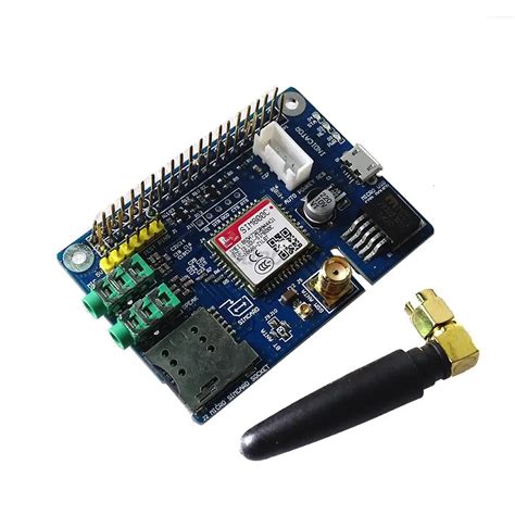 Sim C Gsm Gprs Module Quad Band Development Board With Sma Antenna