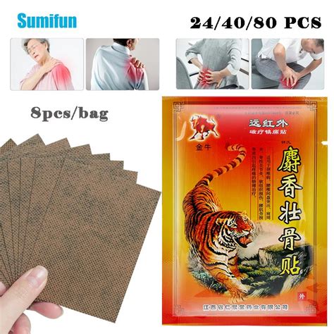 Buy 24 40 80pcs Tiger Balm Pain Relief Patch Fast Relief Aches Pains