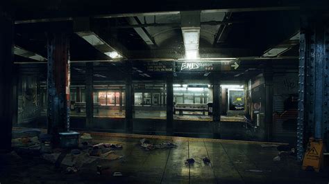 Subway Subway Underground Video Games Tom Clancy S The Division HD