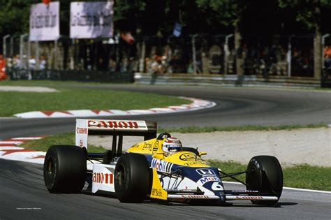 1987 Gp Włoch Monza Williams Fw11b Honda Nelson Piquet Fred