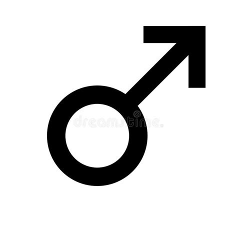 Sex Black Symbol Gender Man And Woman Symbol Male And Female Abstract